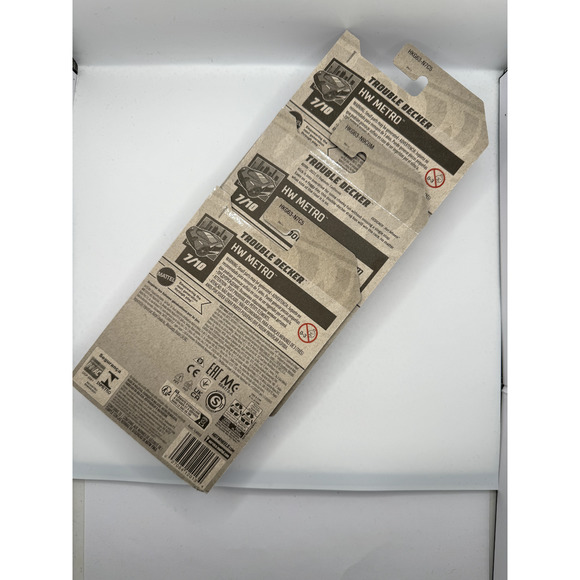 2023 Hot Wheels HW METRO 7/10 Trouble Decker Lot of 3 - Picture 2 of 2